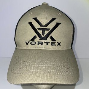 Vortex Optics Khaki Embroidered Trucker Hat