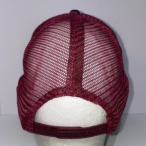 Nissin Vintage Shellback Tavern Manhattan Beach Maroon Trucker Hat
