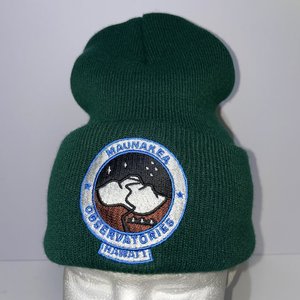 Mauna Kea Observatories Green Beanie
