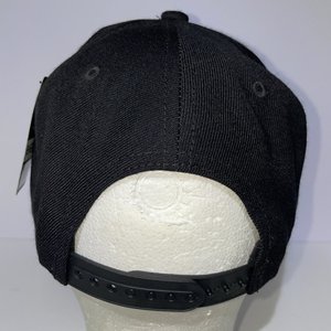 BHELG Pacific NW Black Wool Snapback Cap