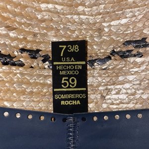 Rocha 100X Original Black Sombrero Size 7 3/8