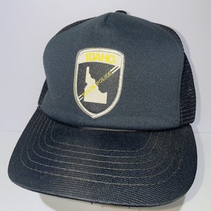 Idaho State Police Vintage Trucker Hat