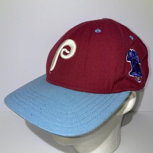 American Needle Philadelphia Phillies Cooperstown Vintage Snapback Cap Patch