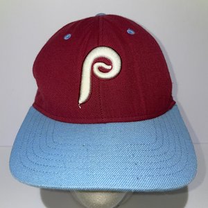 American Needle Philadelphia Phillies Cooperstown Vintage Snapback Cap Patch