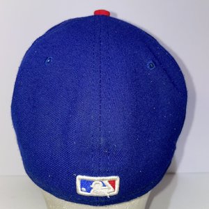 New Era Cool Base On-Field Chicago Cubs Blue Baseball Cap Size 7 1/4