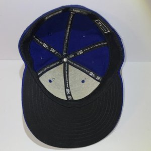New Era Cool Base On-Field Chicago Cubs Blue Baseball Cap Size 7 1/4