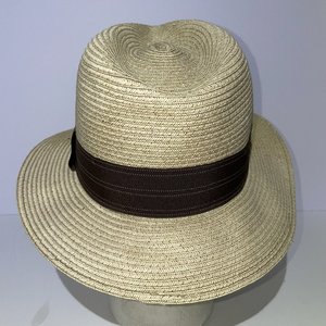 Goorin Bros Black Headband Paper Fedora Size S