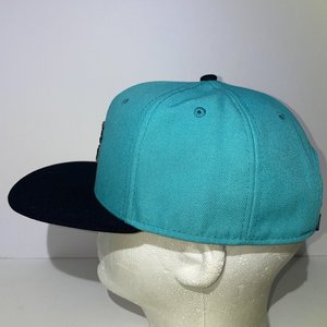Nike SB Aqua Embroidered Snapback Cap Skateboarding Style 628683-388