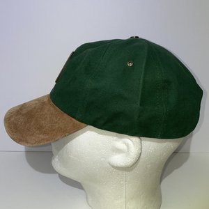 Farm Credit Services Green Suede Baseball Hat