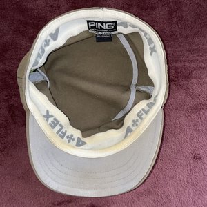 PING Golf A-Flex Vintage Scout Cap Autographed by Tom Kite and Tom Watson