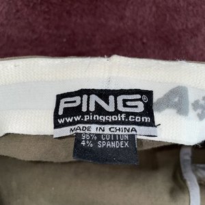 PING Golf A-Flex Vintage Scout Cap Autographed by Tom Kite and Tom Watson