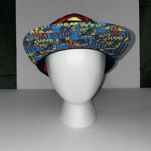 Superman Official Graphic Wrap Snapback Hat
