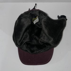 SunDay Afternoons Maroon Fleece Chevron Trapper Hat Size M