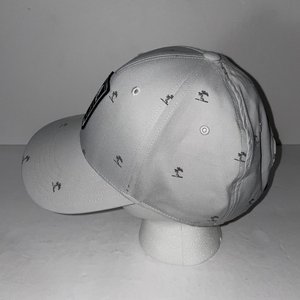 Adidas Golf Dri-Fit All Over Gray Snapback Cap