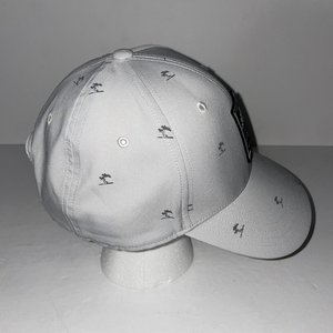 Adidas Golf Dri-Fit All Over Gray Snapback Cap
