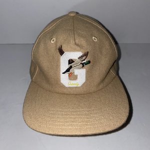 Grizzly Griptapes Duck Season Brown Wool Baseball Cap