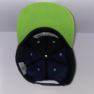 Seattle Seahawks NFL Team Apparel Baseball Cap Blue Green Strapback