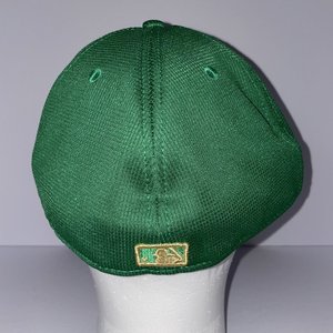 New Era 59Fifty LA Angels Authentic On Field Green Baseball Cap Size 7 7/8