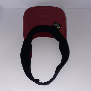 Vintage Ashworth Golf Visor Red Blue