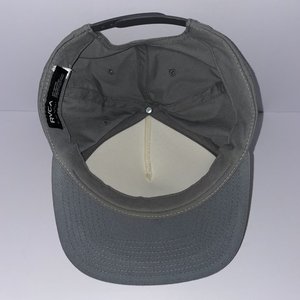 RVCA Classic 3-Stripe White Snapback Cap