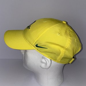 Oregon Ducks Yellow Womens Nike Legacy91 Dri-Fit Adjustable Baseball Hat, Throwb...