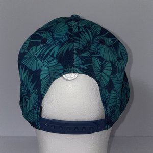Deschutes Brewery Snapback Hat Blue & Green Floral Double Potion Supply