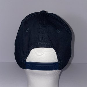 Subaru STI Snapback Hat Navy Blue Rally Car Racing Embroidered Cotton