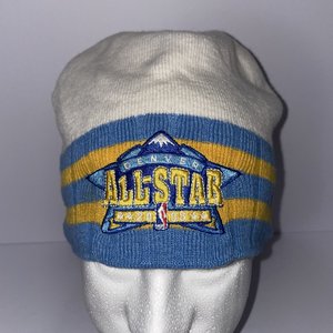 New Era Denver Nuggets All-Star Vintage 2005 Striped Beanie