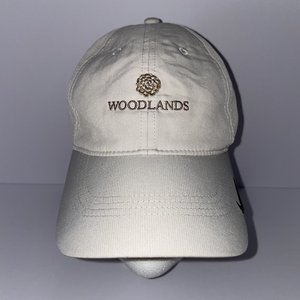 Nike Golf Woodlands Golf Course Ivory White Baseball Cap