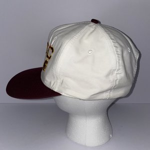 Vintage USC Trojans Universal Pro Snapback Cap White & Red