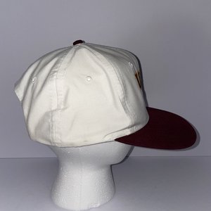Vintage USC Trojans Universal Pro Snapback Cap White & Red