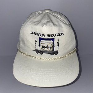 Vintage Reynolds Metals Longview Reduction Anniversary Snapback Cap Cotton