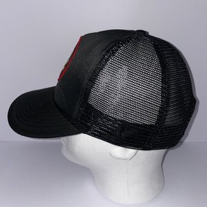 Vintage B-2 Spirit Stealth Bomber Snapback Cap Combined Test Force Black Trucker