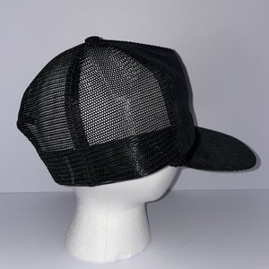 Vintage CEECO Telephones Snapback Cap Black Corduroy Drawstring Cotton