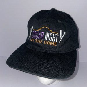 Vintage 1997 Oscar de la Hoya vs Kamau At The Dome Baseball Cap Black
