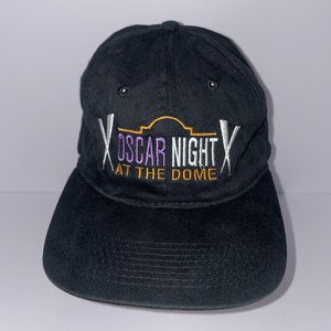 Vintage 1997 Oscar de la Hoya vs Kamau At The Dome Baseball Cap Black