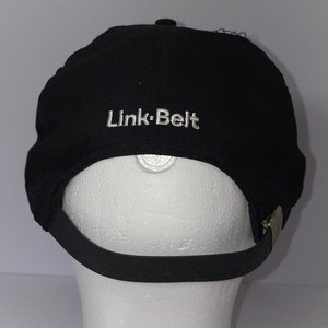Vintage Triad Machinery Link-Belt Crane Rentals Baseball Cap Black Drawstring