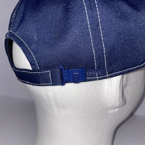 Vintage Cosmo Energy Group Japan Blue Hat, Ratcheting Back Strap, 90s Oil