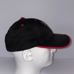 Vintage Budweiser Snapback Hat Black Anheuser-Busch 1996 Official