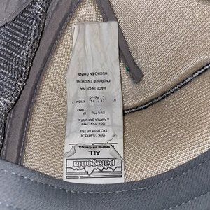 Patagonia Common Threads Snapback Hat 2005 Mesh Sea-Green and Gray