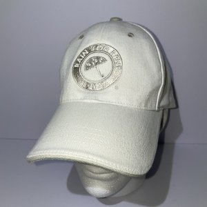 Vintage Rain for Rent Liquid Handling White Large/XLarge Fitted White Hat