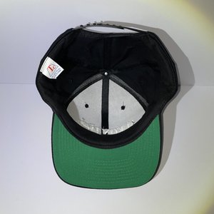 Vintage Yukon Jack Canadian Whiskey Black & Green Snapback Hat