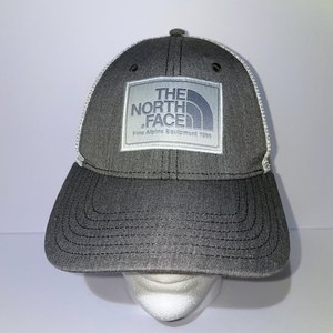 The North Face Gray Trucker Snapback Hat