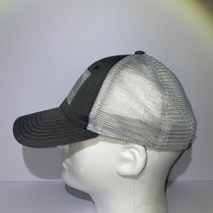The North Face Gray Trucker Snapback Hat