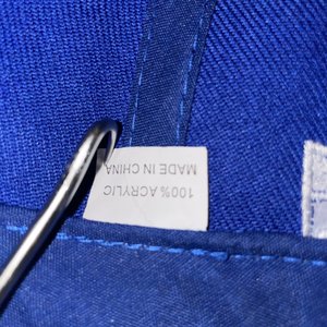 NFL Official LA Rams Blue & Woodland Camo Snapback Cap