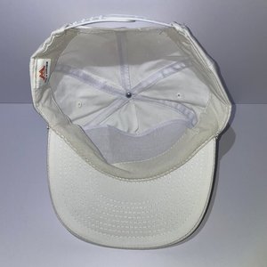 Vintage Kansas City Airport Weekend Lounge Pass Snapback Cap White MCI