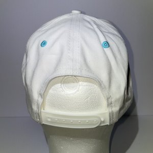 Corona Refresca Cocktail Baseball Cap Cotton White Cool Blue Palm Leaf