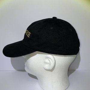 Vintage The Rookie Jim Morris Disney Movie Corduroy Black Strapback Hat, 2002 Di...