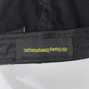 Vintage The Rookie Jim Morris Disney Movie Corduroy Black Strapback Hat, 2002 Di...