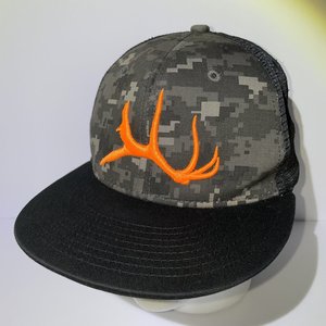 Hush Bows Black Digital Camo Baseball Cap